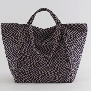 BAGGU Trippy Checker Travel Cloud Bag